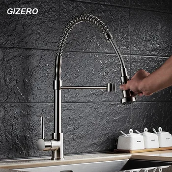 Brush Finished Basin Sink Faucet Pull Out Style Kitchen Flexible Deck Mounted Mixer Taps ZR678
Brush Finished Basin Sink Faucet Pull Out Style Kitchen Flexible Deck Mounted Mixer Taps ZR678