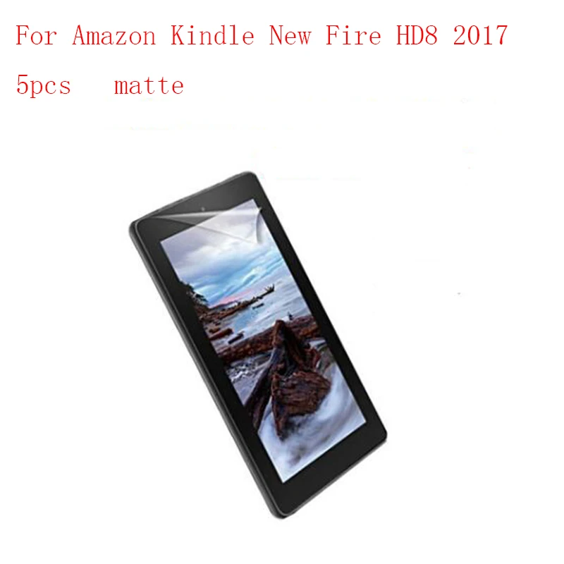 Anti-glare Lcd Screen Protector Film for Amazon Kindle New Fire HD8 2017 explosion-proof membrane 5pcs in 1 package
Anti-glare Lcd Screen Protector Film for Amazon Kindle New Fire HD8 2017 explosion-proof membrane 5pcs in 1 package