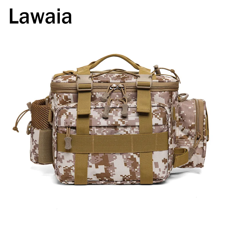 Lawaia Fish Bag Luya Pocket Male Travel Outdoor Backpack Shoulder Bag Slung Camouflage Tactical New Fishing Package Fishing Tool
Lawaia Fish Bag Luya Pocket Male Travel Outdoor Backpack Shoulder Bag Slung Camouflage Tactical New Fishing Package Fishing Tool