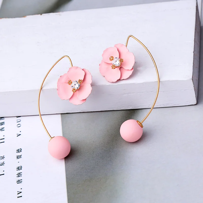 Pink Sakura Flowers Stud Earrings Acrylic Zircon For Princess Fairy Earrings Wedding New Arrival Jewelry in box
Pink Sakura Flowers Stud Earrings Acrylic Zircon For Princess Fairy Earrings Wedding New Arrival Jewelry in box