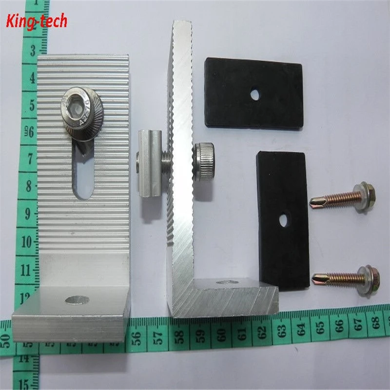 20 sets /lot L-type Solar End Clamp 100% Aluminum solar clamp for framed module or solar panel module
20 sets /lot L-type Solar End Clamp 100% Aluminum solar clamp for framed module or solar panel module