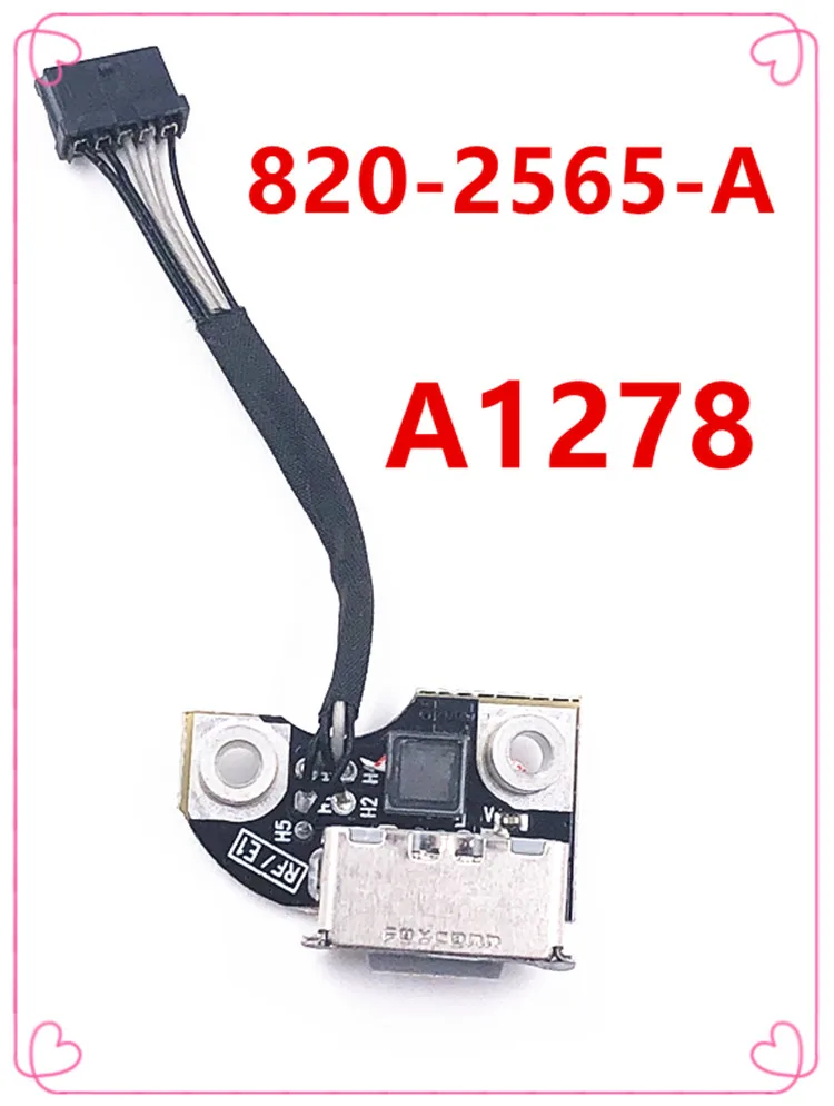 Original DC Power Jack For Macbook Pro Unibody 13" 15" A1278 A1286 A1297 2009 2010 2011 2012 Port DC Power Jack 820-2565-A
Original DC Power Jack For Macbook Pro Unibody 13" 15" A1278 A1286 A1297 2009 2010 2011 2012 Port DC Power Jack 820-2565-A