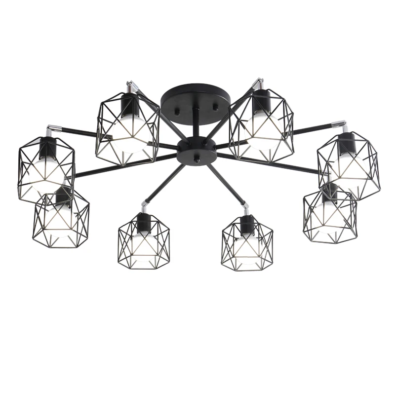 Modern simple industrial wind LED living room Pendant Lights 8 creative personality ceiling 6 head 5 head 3 facade shop lighting
Modern simple industrial wind LED living room Pendant Lights 8 creative personality ceiling 6 head 5 head 3 facade shop lighting
