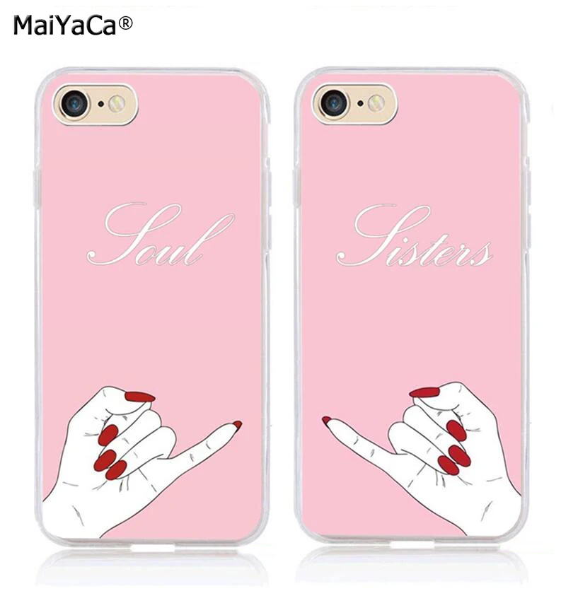 BFF we are soul sisters best friends soft clear transparent phone case for iphone 5s se 6 6s 6plus 7 7plus 8 8plus X XR XS MAX
BFF we are soul sisters best friends soft clear transparent phone case for iphone 5s se 6 6s 6plus 7 7plus 8 8plus X XR XS MAX