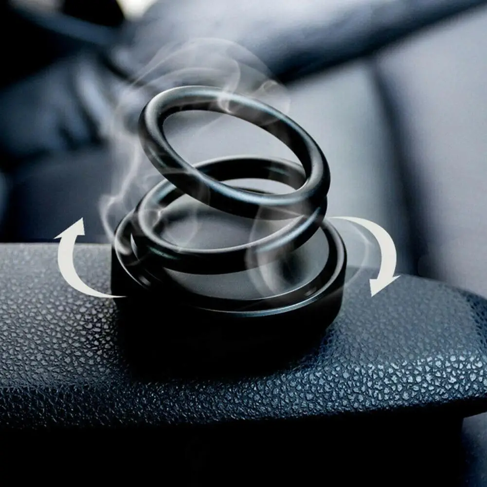 Car Air Purifier High-end Double Ring Rotating Designed UFO Car Air Purifier Car Fragrance
Car Air Purifier High-end Double Ring Rotating Designed UFO Car Air Purifier Car Fragrance