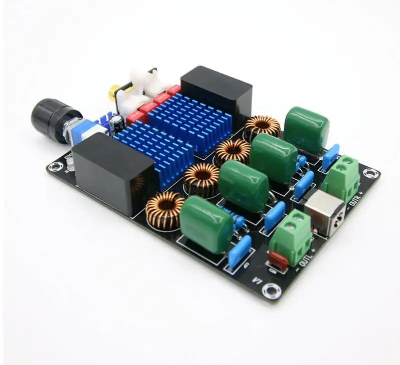 DC 12V 24V HIFI TPA3116 Top-level Digital Power Audio Amplifier Board 100W*2 Two Channel High Power Audio Amplifier Board
DC 12V 24V HIFI TPA3116 Top-level Digital Power Audio Amplifier Board 100W*2 Two Channel High Power Audio Amplifier Board