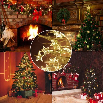 New 2M Copper Silver Wire LED String lights Waterproof Holiday lighting For Fairy Christmas Tree Wedding Party Decoration
New 2M Copper Silver Wire LED String lights Waterproof Holiday lighting For Fairy Christmas Tree Wedding Party Decoration