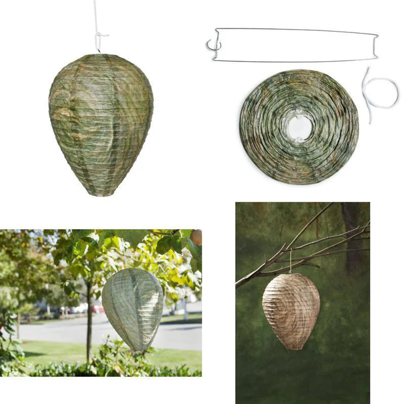Bee Trapper Pest Repeller Insect Killer Pest Reject Insects Flies Hornet Trap Catcher Hanging On Tree Keeping Repellent Supplies
Bee Trapper Pest Repeller Insect Killer Pest Reject Insects Flies Hornet Trap Catcher Hanging On Tree Keeping Repellent Supplies