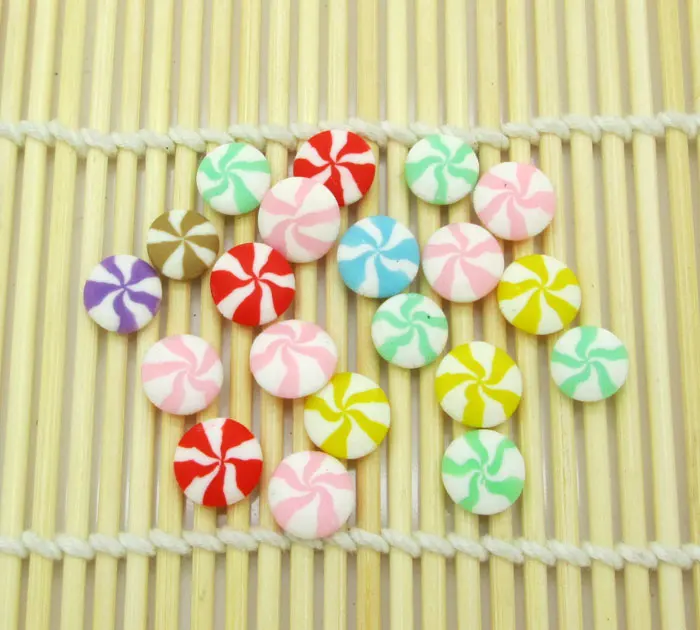 20Pcs Colorful Round Candy Clay Decoration Crafts Kawaii Bead Flatback Cabochon Fridge Magnet Scrapbook DIY Accessories Buttons
20Pcs Colorful Round Candy Clay Decoration Crafts Kawaii Bead Flatback Cabochon Fridge Magnet Scrapbook DIY Accessories Buttons