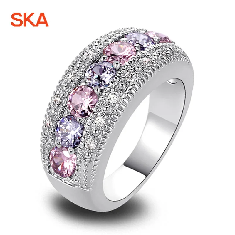 SKA Women Ring Vintage Costume Jewelry Big Wedding Rings For Women Gold Color Mosaic Green Crystal Accessories Anillos JJZ281
SKA Women Ring Vintage Costume Jewelry Big Wedding Rings For Women Gold Color Mosaic Green Crystal Accessories Anillos JJZ281