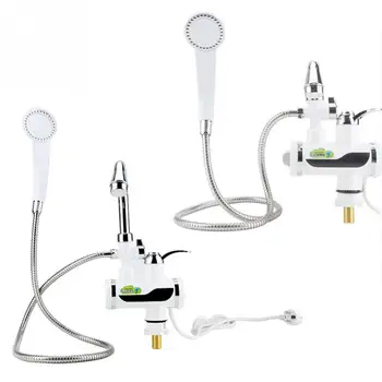 Instant Hot and Cold Water Dispenser Heater Heating Faucet Temperature Display + Shower head A More bend /2 A little bending
Instant Hot and Cold Water Dispenser Heater Heating Faucet Temperature Display + Shower head A More bend /2 A little bending