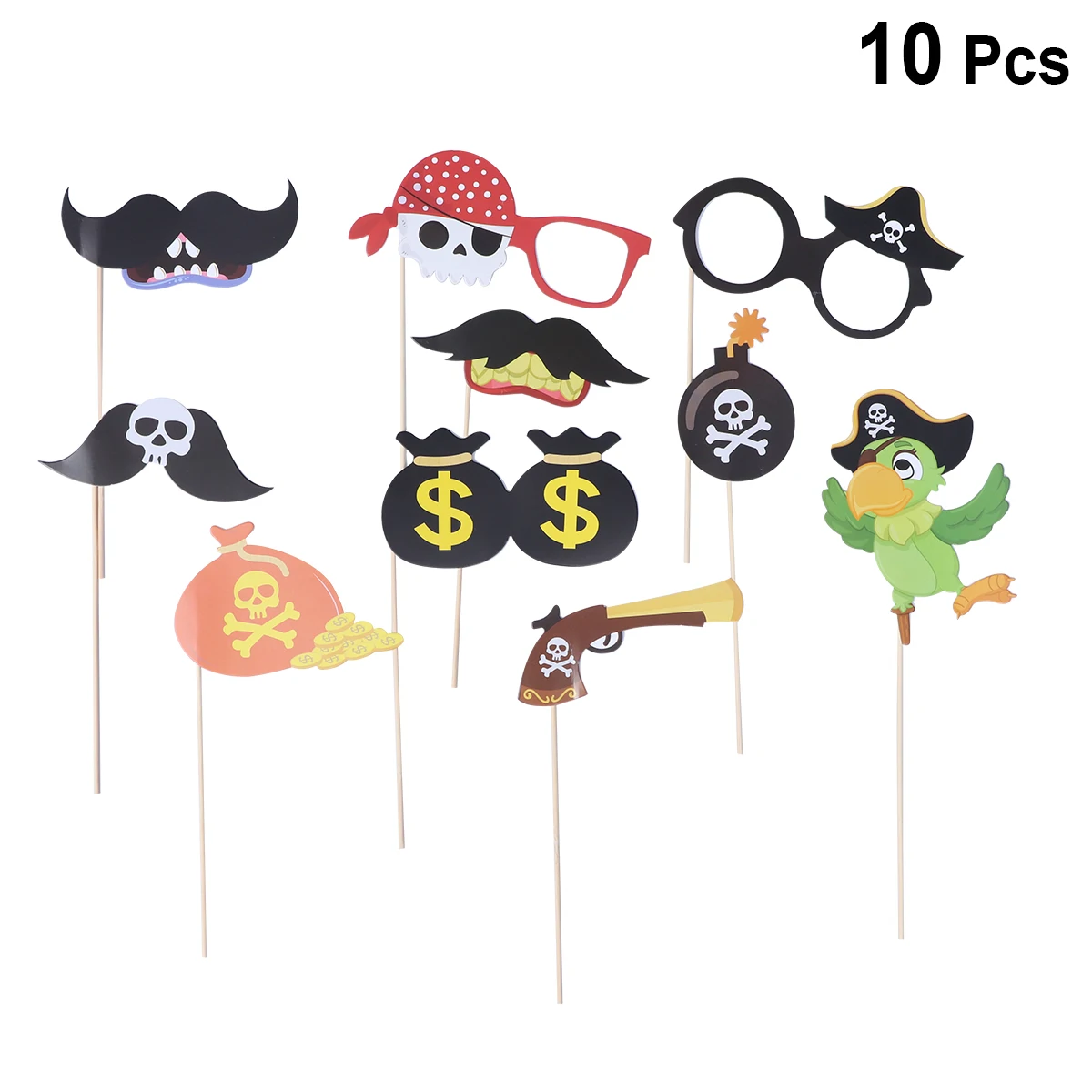 10pcs Photobooth Props Birthday Photo Props Pirate Theme Cartoon Paper Mask Selfie Props Photo Props Photo Booth Props Party
10pcs Photobooth Props Birthday Photo Props Pirate Theme Cartoon Paper Mask Selfie Props Photo Props Photo Booth Props Party
