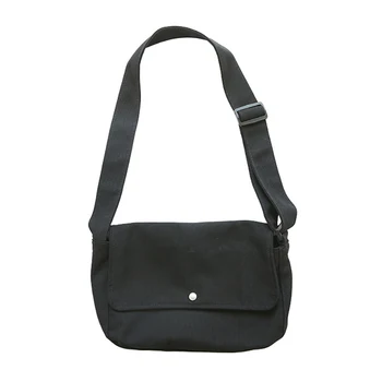 Fashion Classic Solid Color Hasp Messenger Bags School Bags Women Canvas Handbags Female Casual Simple Shoulder Bags
Fashion Classic Solid Color Hasp Messenger Bags School Bags Women Canvas Handbags Female Casual Simple Shoulder Bags