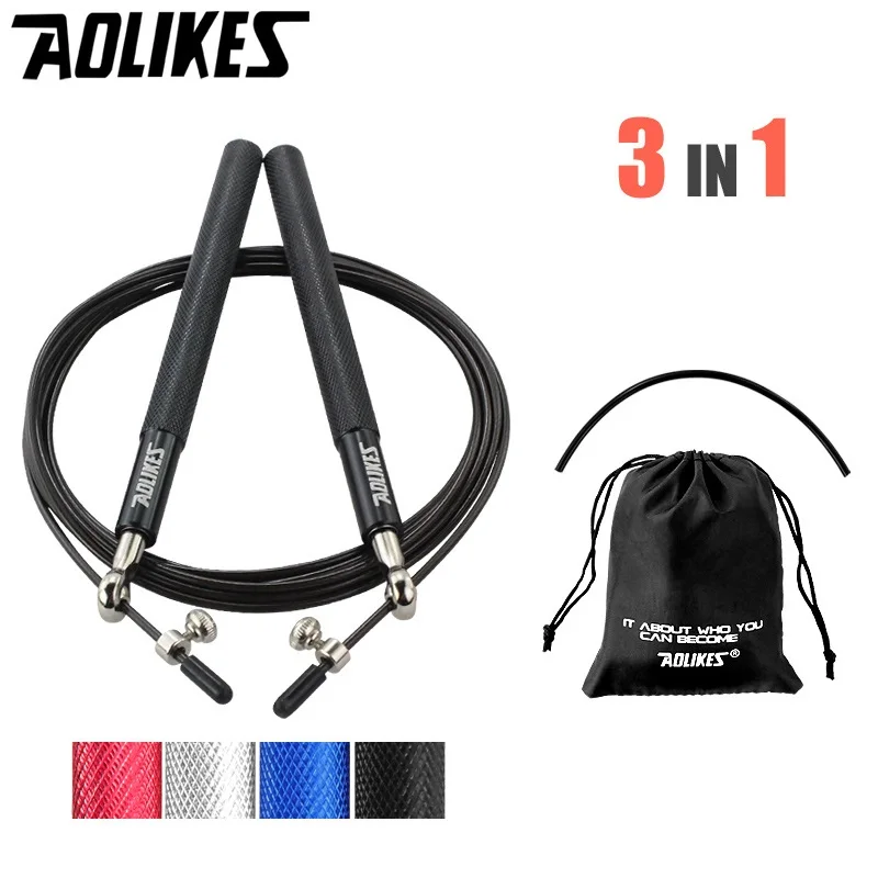 Exercise Crossfit Speed Jump Rope Professional Skipping Rope For MMA Boxing Fitness Skip Workout Training Jumping Skipping Rope
Exercise Crossfit Speed Jump Rope Professional Skipping Rope For MMA Boxing Fitness Skip Workout Training Jumping Skipping Rope