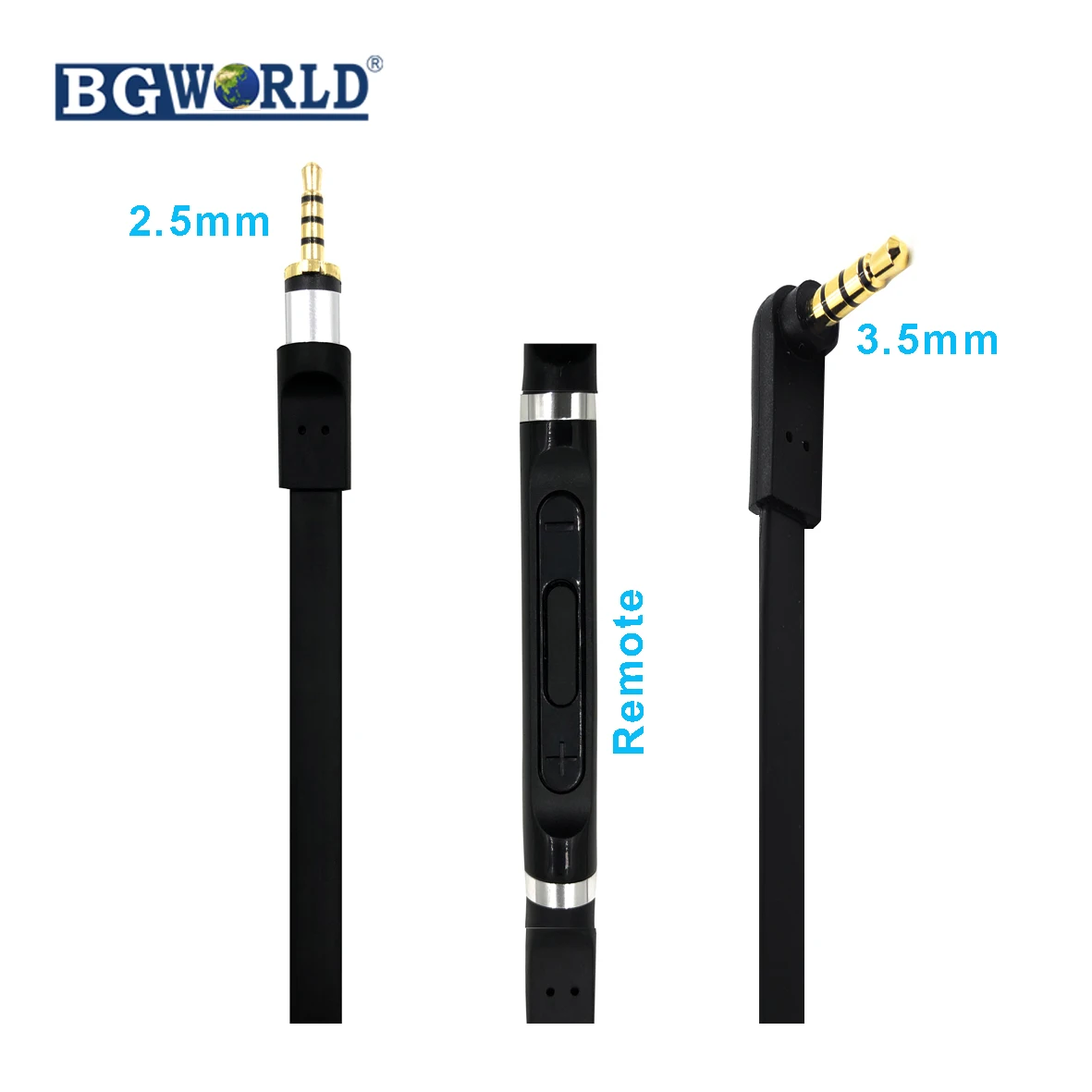 BGWORLD Retractable Audio Cable line with Remote For Sennheiser Urbanite XL / Urbanite headphones
BGWORLD Retractable Audio Cable line with Remote For Sennheiser Urbanite XL / Urbanite headphones