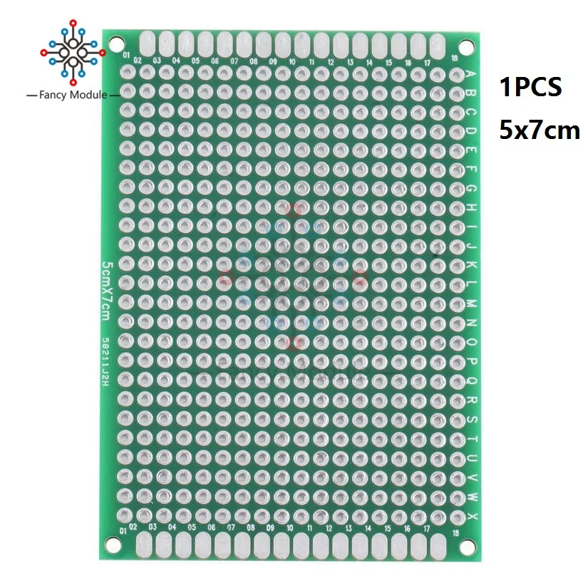 4 шт Двухсторонний Прототип PCB Луженая макетная плата 5x7 4x6 3x7 2x8 см каждый 1 FR4|fr4|fr4