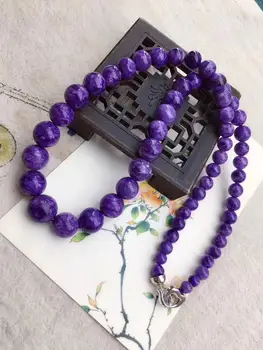 Certificate Natural Purple Charoite Round Beads Pendant Necklace Love Gemstone Necklace Woman 6-13mm Charoite Stone AAAAAA
Certificate Natural Purple Charoite Round Beads Pendant Necklace Love Gemstone Necklace Woman 6-13mm Charoite Stone AAAAAA