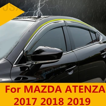 Car Window Sun Vent Visor Rain Guards Sun/ rain Shield Exterior decoration Auto Accessories For MAZDA6 MAZDA 6 2017 2018 2019
Car Window Sun Vent Visor Rain Guards Sun/ rain Shield Exterior decoration Auto Accessories For MAZDA6 MAZDA 6 2017 2018 2019