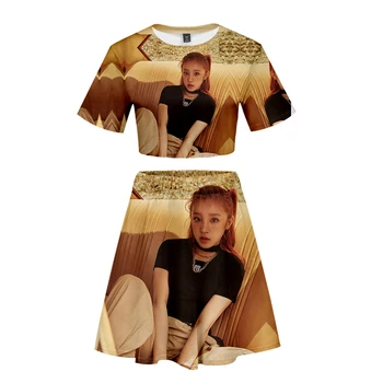 2019 Women Summer Casual O-neck Short Sleeve Shirt Women Harajuku 3D Printed Suit T-shirt+Skirt Dropshipping Tshirts Skirt Set
2019 Women Summer Casual O-neck Short Sleeve Shirt Women Harajuku 3D Printed Suit T-shirt+Skirt Dropshipping Tshirts Skirt Set