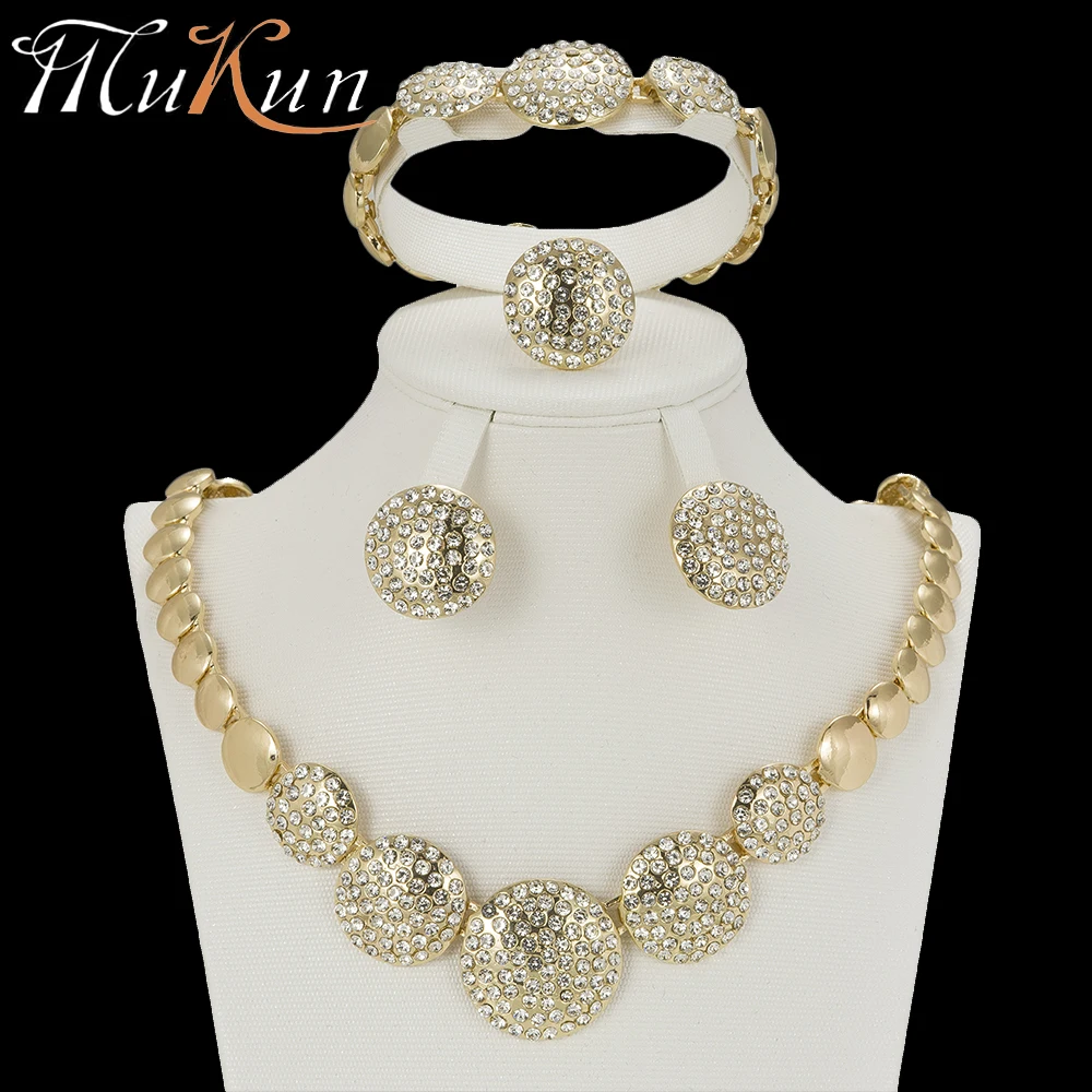 MuKun nigerian beads necklace jewelry set for weddings trendy jewelry necklace set for women gold indian jewelry sets bridal
MuKun nigerian beads necklace jewelry set for weddings trendy jewelry necklace set for women gold indian jewelry sets bridal