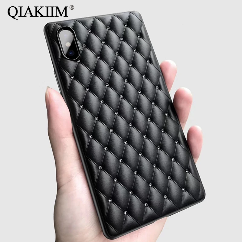 Fashion Rhombus PU Leather Case For iPhone XR XS MAX X 6 6S 7 8 Plus Cover Airbag Shockproof Breathable Heat Dissipation Cases
Fashion Rhombus PU Leather Case For iPhone XR XS MAX X 6 6S 7 8 Plus Cover Airbag Shockproof Breathable Heat Dissipation Cases
