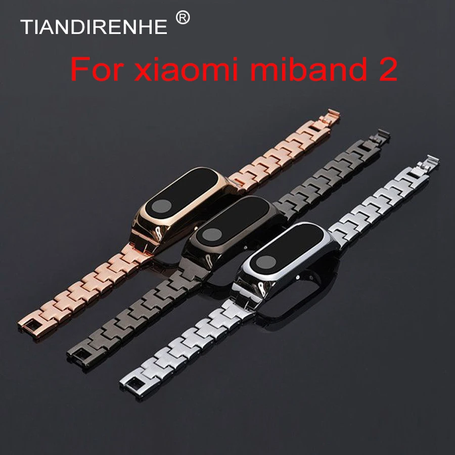 Tiandirenhe Metal Strap for xiaomi mi band 2 Bracelet Belt for Fitness Tracker Miband 2 Replacement Smart Wristband Straps
Tiandirenhe Metal Strap for xiaomi mi band 2 Bracelet Belt for Fitness Tracker Miband 2 Replacement Smart Wristband Straps