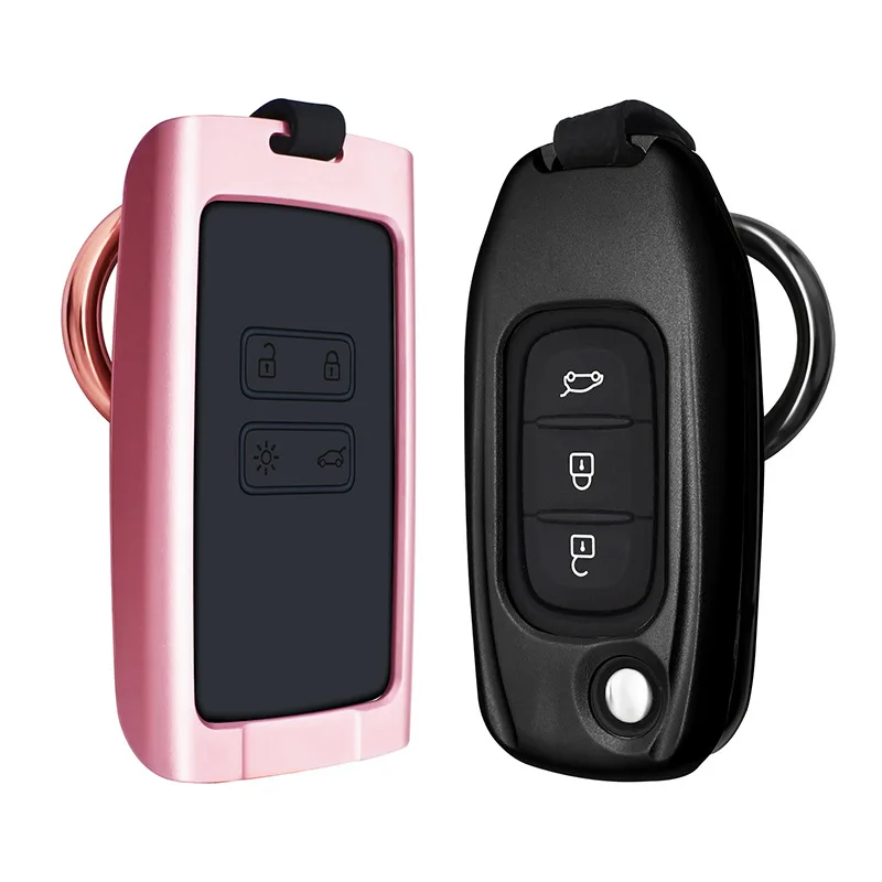 Aluminium Alloy Key Cover Shell Case Holder For Renault Fluence Duster Megane Kadjar Clio Car Styling
Aluminium Alloy Key Cover Shell Case Holder For Renault Fluence Duster Megane Kadjar Clio Car Styling