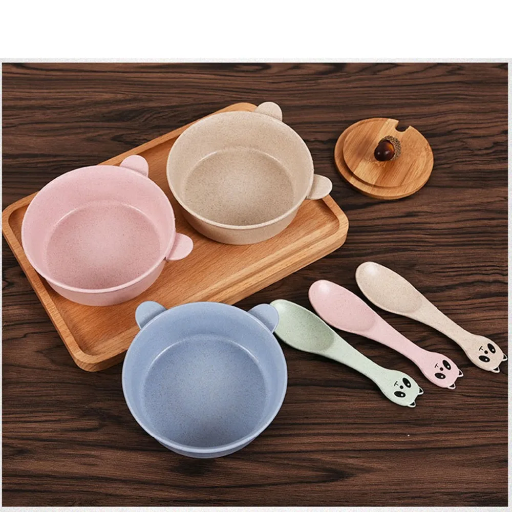 Baby Feeding Food Tableware Cartoon Rabbit Kids Dishes Baby Eating Dinnerware Sets Anti-hot Baby Training Bowl Spoon
Baby Feeding Food Tableware Cartoon Rabbit Kids Dishes Baby Eating Dinnerware Sets Anti-hot Baby Training Bowl Spoon