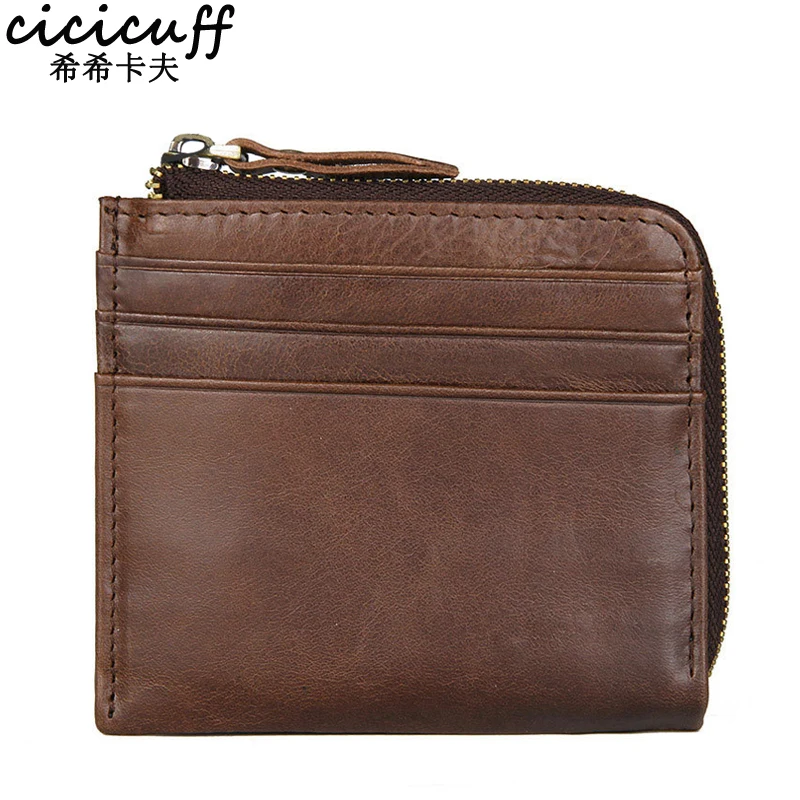 Genuine Leather Men's Purse RFID Blocking Card Holder Money Bag Vintage Short Small Zipper Wallet Men Change Purse High Quality
Genuine Leather Men's Purse RFID Blocking Card Holder Money Bag Vintage Short Small Zipper Wallet Men Change Purse High Quality