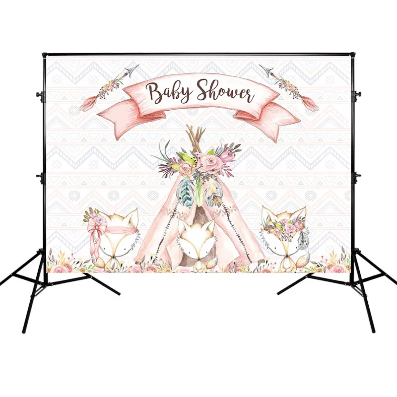 Newborn Baby Shower Backdrop Beautiful Foxes Background Photography Backdrops Photocall Professional customize
Newborn Baby Shower Backdrop Beautiful Foxes Background Photography Backdrops Photocall Professional customize