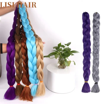 LISI HAIR Synthetic Crochet Braids In Jumbo Braiding Hair One Piece 82 Inch 165g/pcs Pure Color In Hair Extensions
LISI HAIR Synthetic Crochet Braids In Jumbo Braiding Hair One Piece 82 Inch 165g/pcs Pure Color In Hair Extensions