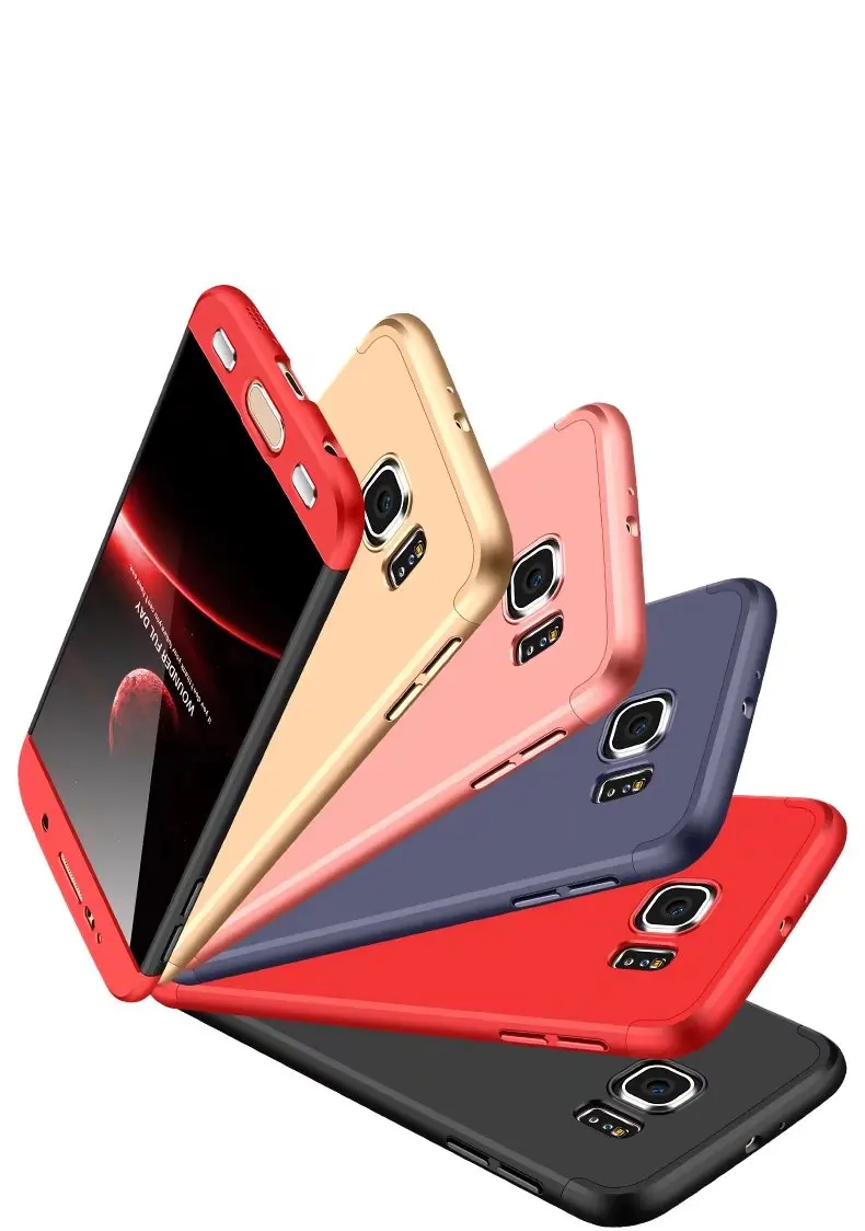 Mutouniao для Samsung Galaxy S7 360 противоударный защитный Пластик PC жесткий чехол полное