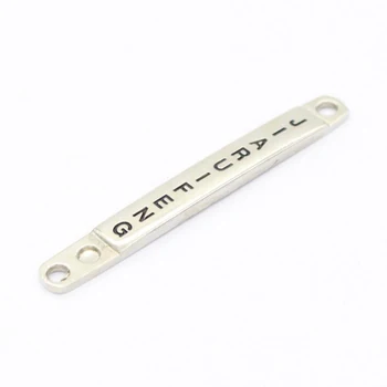 rectangle 0.7*6.2cm silver zinc alloy garment labels custom sewing on luggage and bags Laser engraving metal labels for clothing
rectangle 0.7*6.2cm silver zinc alloy garment labels custom sewing on luggage and bags Laser engraving metal labels for clothing