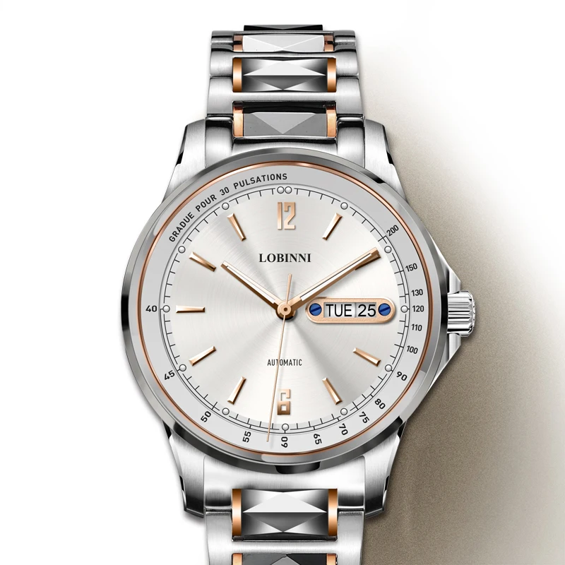 Luxury Brand LOBINNI Switzerland Watch Men Japan MIYOTA Automatic Mechanical Men's Watches Sapphire Waterproof relogio L9012-4
Luxury Brand LOBINNI Switzerland Watch Men Japan MIYOTA Automatic Mechanical Men's Watches Sapphire Waterproof relogio L9012-4