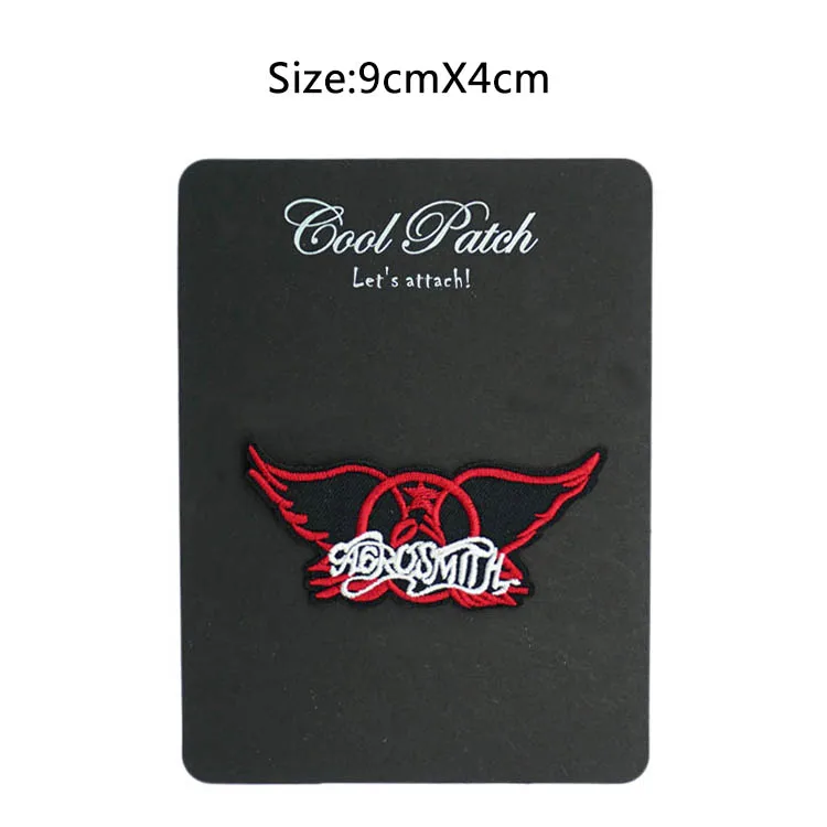 AEROSMITH Red WIngs Music Band Iron On/Sew On Patch Tshirt TRANSFER MOTIF APPLIQUE Rock Punk Badge Wholesale
AEROSMITH Red WIngs Music Band Iron On/Sew On Patch Tshirt TRANSFER MOTIF APPLIQUE Rock Punk Badge Wholesale