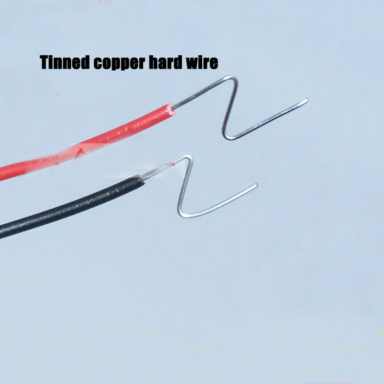 DIY manual hard wire 0.3 square OD 1.6MM BV Tinned copper hard wire Black red option single strand hard wire
DIY manual hard wire 0.3 square OD 1.6MM BV Tinned copper hard wire Black red option single strand hard wire