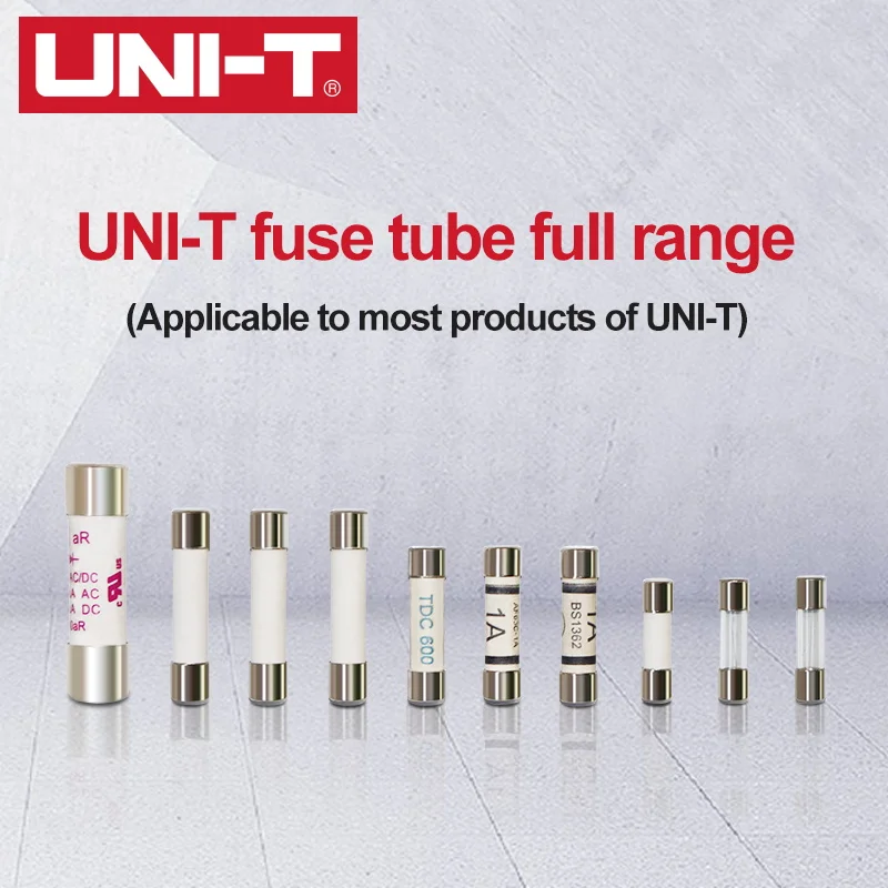 2pcs UNI-T Cartridge Fuse Fast Acting Fuse Porcelain Tube For Uni-t Multimeter UT61 UT139 UT890 UT39 UT105 UT171 Series
2pcs UNI-T Cartridge Fuse Fast Acting Fuse Porcelain Tube For Uni-t Multimeter UT61 UT139 UT890 UT39 UT105 UT171 Series
