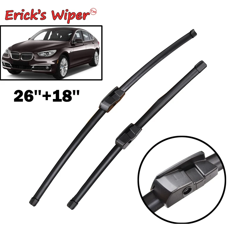 Erick's Wiper LHD Front Wiper Blades For BMW 5 Series F07 F10 F11 2011 - 2016 Windshield Windscreen Window Rain Brushes 26"+18"
Erick's Wiper LHD Front Wiper Blades For BMW 5 Series F07 F10 F11 2011 - 2016 Windshield Windscreen Window Rain Brushes 26"+18"