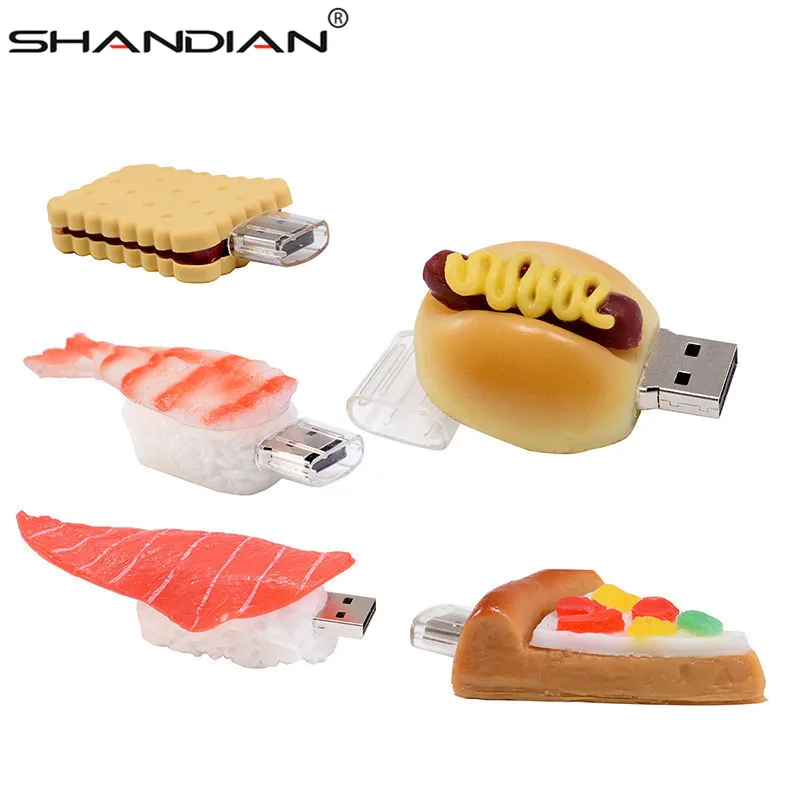 SHANDIAN Pen drive 4GB 8GB 16GB 32GB 64GB usb French ,Pizza,Sushi,Shape USB Flash USB2.0 Flash Drive pendrive thumb
SHANDIAN Pen drive 4GB 8GB 16GB 32GB 64GB usb French ,Pizza,Sushi,Shape USB Flash USB2.0 Flash Drive pendrive thumb