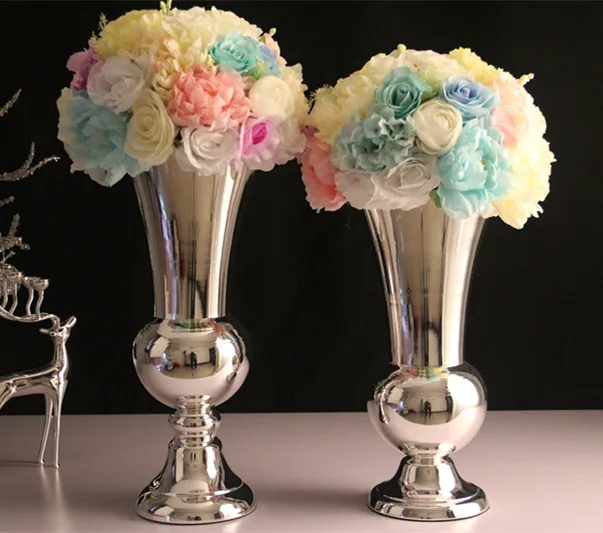 6pcs/lot Shining Metal Silver Flower Vase Arts and Crafts for Wedding decoration home wedding ornaments activities party decor
6pcs/lot Shining Metal Silver Flower Vase Arts and Crafts for Wedding decoration home wedding ornaments activities party decor