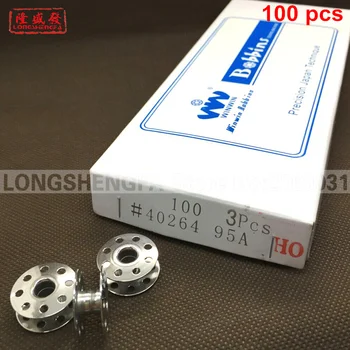 100pcs Embroidery machine Bobbin40264 95A SS HO winwin bobbin for Tajima Barudan SWF Melco TOYOTA Feiya ZGM Embroidery machine 
100pcs Embroidery machine Bobbin40264 95A SS HO winwin bobbin for Tajima Barudan SWF Melco TOYOTA Feiya ZGM Embroidery machine