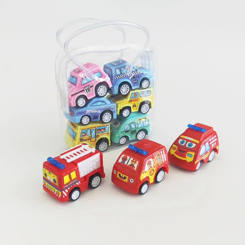 Pull Back Automobile Engineering Vehicle Fire Truck Model Car Die-casting Toy Children Toys Car Child Car Toy 6 Piece Set TOY143
Pull Back Automobile Engineering Vehicle Fire Truck Model Car Die-casting Toy Children Toys Car Child Car Toy 6 Piece Set TOY143