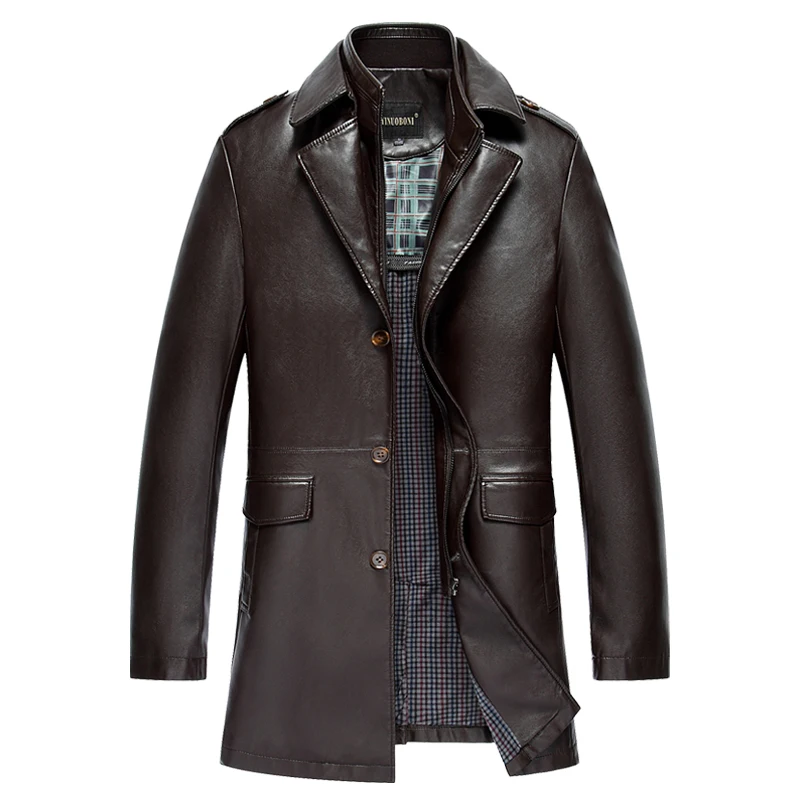 Brand New Men's Leather Jacket Autumn and Winter Long Genuine Leather Jacket Men Motorcycle/Biker jaqueta de couro deri ceket
Brand New Men's Leather Jacket Autumn and Winter Long Genuine Leather Jacket Men Motorcycle/Biker jaqueta de couro deri ceket