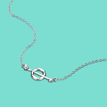 Fashion Girl S925 Sterling Silver Necklace Bow and Arrow Pendant Design Solid Silver Clavicle Necklace 40+4cm Size party jewelry
Fashion Girl S925 Sterling Silver Necklace Bow and Arrow Pendant Design Solid Silver Clavicle Necklace 40+4cm Size party jewelry