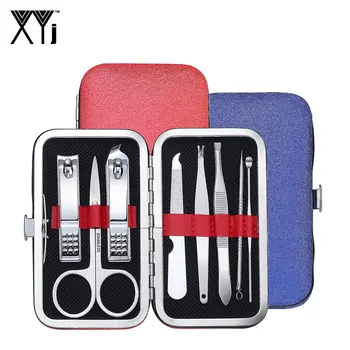 XYj Manicure Set 8 PCS/Set Multi-functional Manicure Pedicure Tools Nail Clippers Nail Art Nail Care Tool with Simple Style Case
XYj Manicure Set 8 PCS/Set Multi-functional Manicure Pedicure Tools Nail Clippers Nail Art Nail Care Tool with Simple Style Case