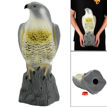 Realistic Fake Falcon Owl Hawk Hunting Decoy Deterrent Scarer Repeller for Garden Decor
Realistic Fake Falcon Owl Hawk Hunting Decoy Deterrent Scarer Repeller for Garden Decor