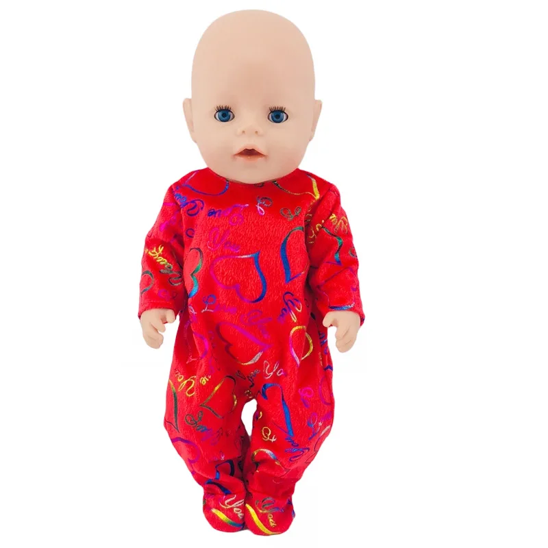 Comfortable Pajamas Doll Clothes Wear fit 43cm zapfs Doll,Children best Birthday Gift
Comfortable Pajamas Doll Clothes Wear fit 43cm zapfs Doll,Children best Birthday Gift