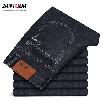 Jantour Brand 2019 New Men's Cotton Slim Elastic Jeans Fashion Business Classic Style Straight Jean Denim Pants Trousers Male
Jantour Brand 2019 New Men's Cotton Slim Elastic Jeans Fashion Business Classic Style Straight Jean Denim Pants Trousers Male