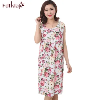 Summer Women Sleeping Wear Nightgowns Cotton Nightdress Homewear Womens Night Sleepwear Camicie Da Notte Home Clothes E0003
Summer Women Sleeping Wear Nightgowns Cotton Nightdress Homewear Womens Night Sleepwear Camicie Da Notte Home Clothes E0003