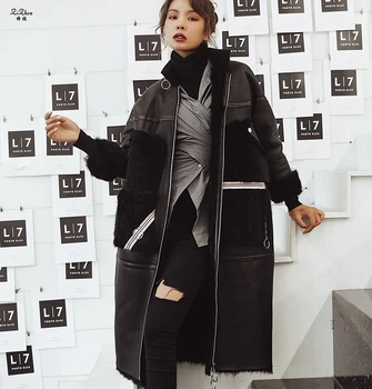 ZiZhen Natural Tuscany sheepskin Sheep Fur OverCoat New Fashion Winter Women's Fashion Double-faced Fur Long Coat 181011-2
ZiZhen Natural Tuscany sheepskin Sheep Fur OverCoat New Fashion Winter Women's Fashion Double-faced Fur Long Coat 181011-2